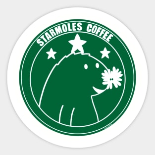 Star Nosed Mole Coffee Sticker